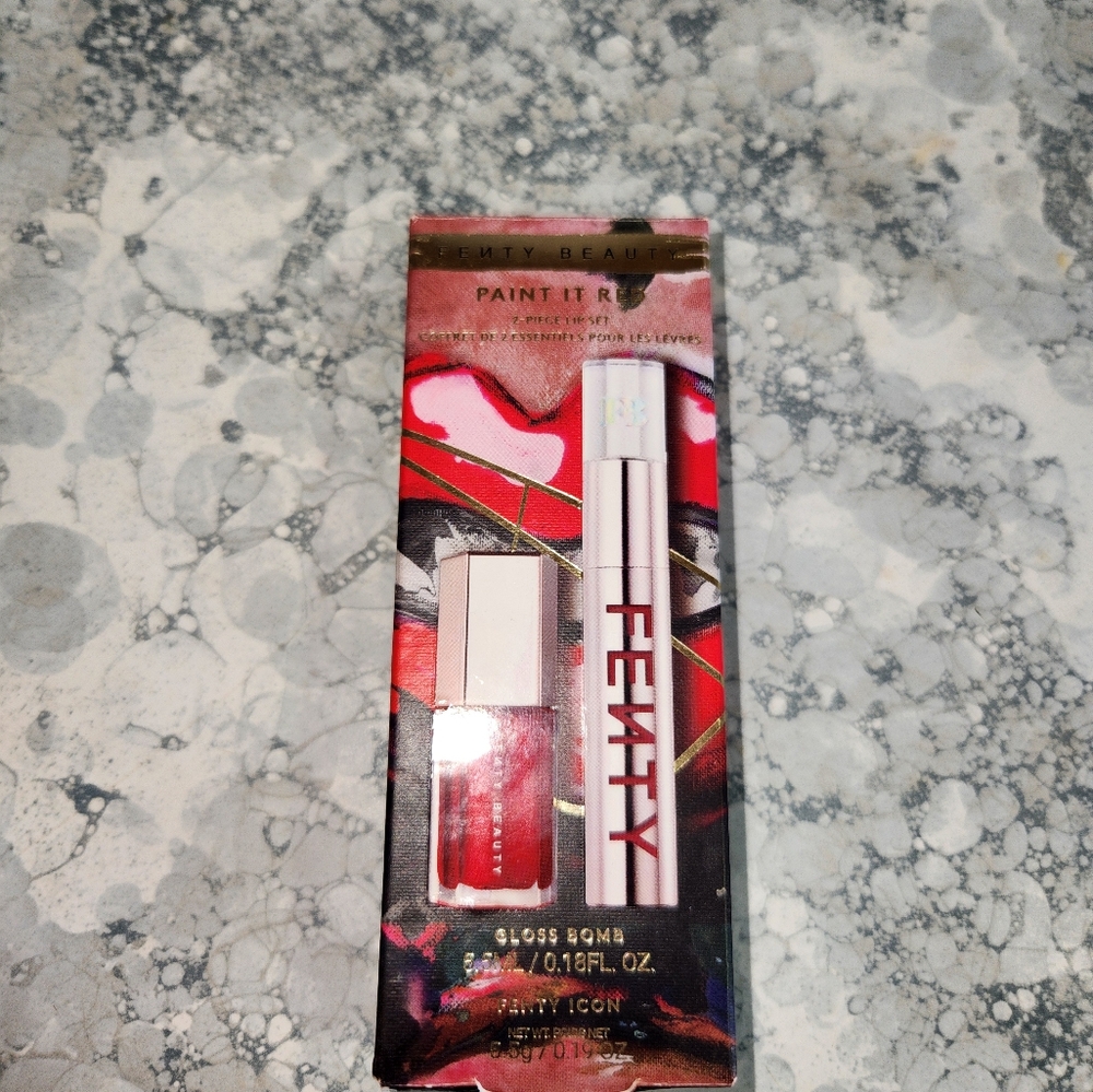 Fenty beauty paint it red set